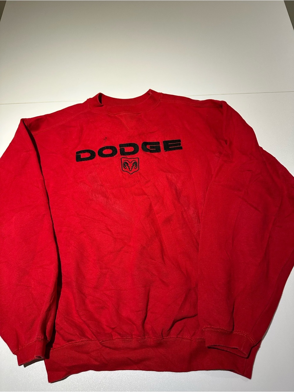 Red Crewneck Sweatshirt